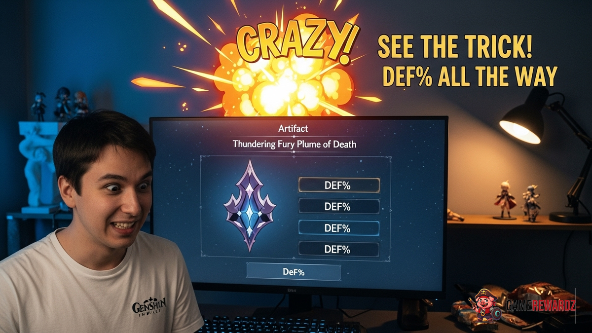 Genshin Impact's Crazy Artifact Drop: See the Trick!